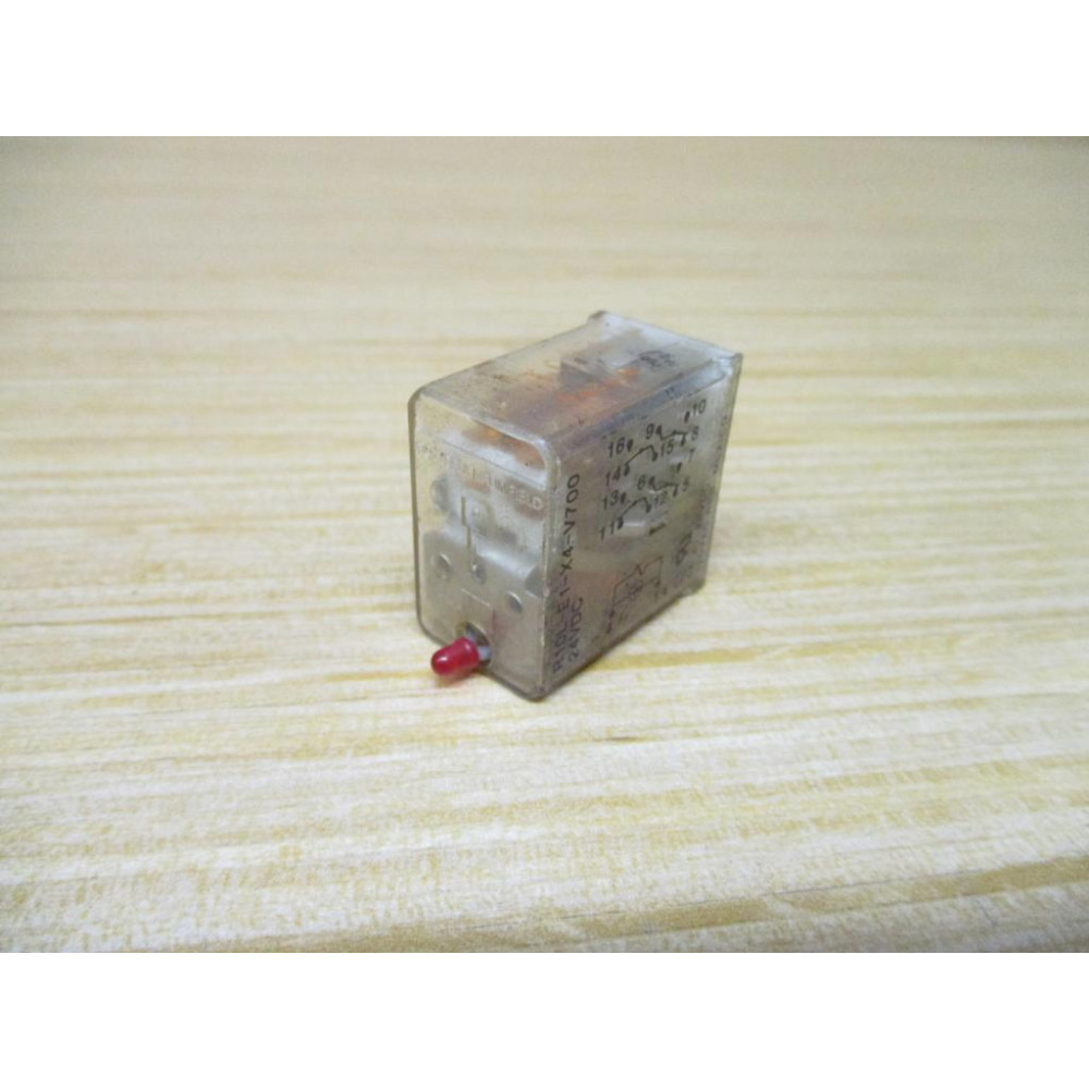 Potter & Brumfield R10L-E1-X4-V700 Relay R10LE1X4V700 - Used