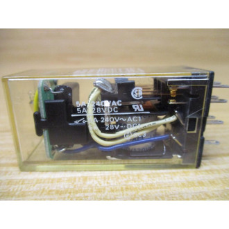 Omron MY4N-CR-110120V AC Relay MY4N-CR-110120VAC - New No Box