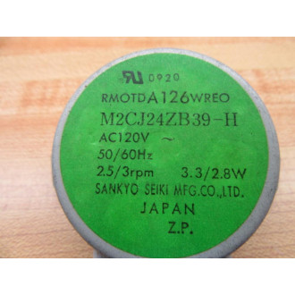 Sankyo Seiki Mfg. M2CJ24ZB39-H Motor M2CJ24ZB39H - Used
