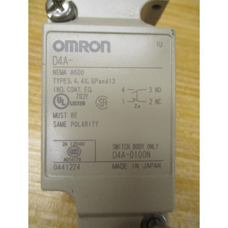 Omron D4A-0100N Limit Switch D4A0100N