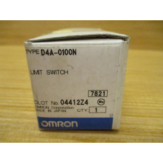 Omron D4A-0100N Limit Switch D4A0100N