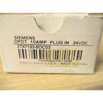 Siemens 3TX7123-5DC03 Relay 3TX71235DC03