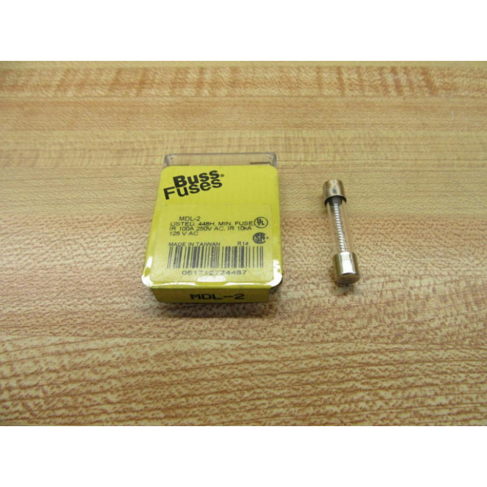 Buss MDL-2 Bussmann Fuse Cross Ref 4XH59 Wirewound Element (Pack of 50)
