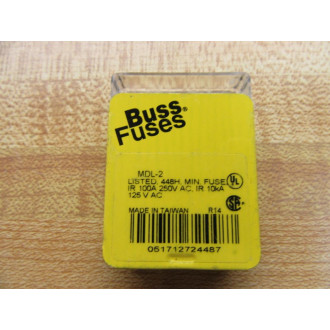 Buss MDL-2 Bussmann Fuse Cross Ref 4XH59 Wirewound Element (Pack of 50)