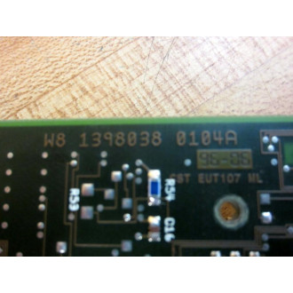 Telemecanique 1398038-01A Circuit Board 139803801A - Used