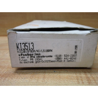 IFM Efector KIE2015FBOANILS100AK Capacitive Sensor KI3513