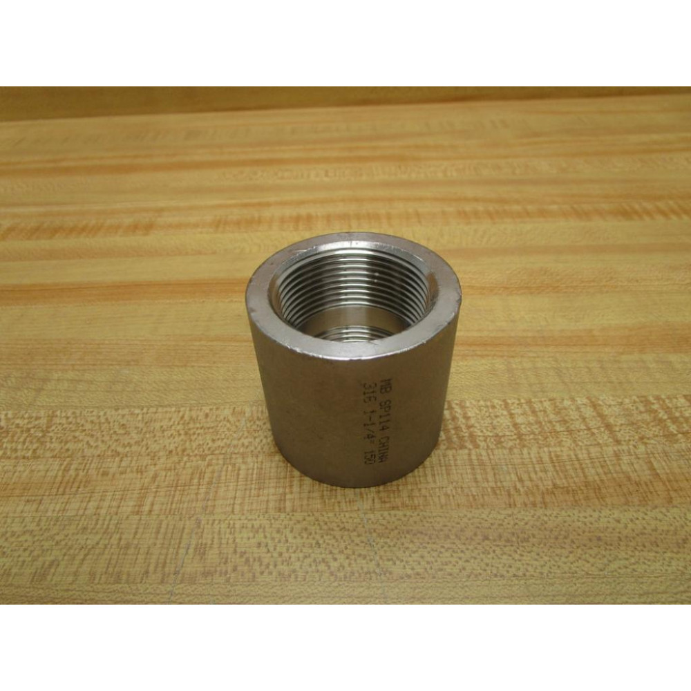 Generic MB SP114 Threaded Coupling MBSP114 1-14" NPT - New No Box
