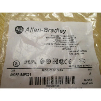 Allen Bradley 800FP-E4PX01 Extended Push Button 800FPE4PX01
