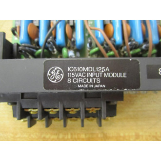 General Electric IC610MDL125A Input Module (Pack of 5) - Used
