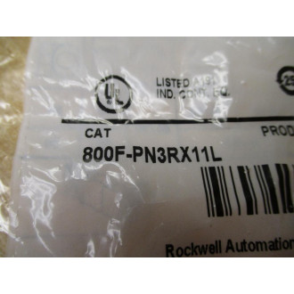 Allen Bradley 800F-PN3RX11L LED Modules W Latch 800FPN3RX11L