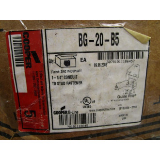 CooperB-Line BG-20-B5 Conduit Fastener BG20B5 (Pack of 42)