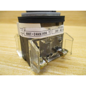 Allen Bradley 800T-24HX2KB6 Illum. Selector Switch 800T24HX2KB6 - New No Box