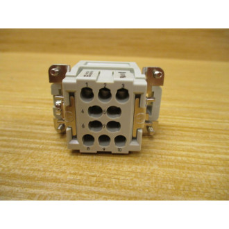 Harting 09320103001 Insert Male Crimp HAN 10 EE-M-C