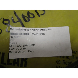 Caterpillar 3G2839 Gasket