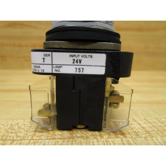 Allen Bradley 800T-FXTQ24 D4 Push Pull Operator 800TFXTQ24D4 Red - New No Box