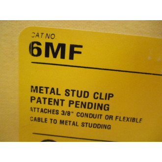 Erico Caddy 6MF Metal Stud Clip (Pack of 100)