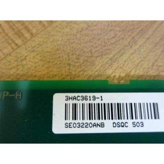ABB 3HAC3619-1 DSQC 503 Axis Computer Bd 3BSC980006R318 wX2 Axis Adpt Bar - Used