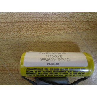 Allen Bradley 1770-XYB Lithium Battery 95546901 Allen Bradley 1770-XYB Lithium Battery 95546901