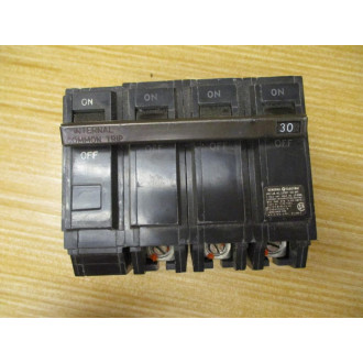 General Electric THQL32030 GE 30A Circuit Breaker 3P W TQSTA8 - Used