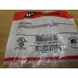 Wiremold V2010A2 Entrance End Fitt 2000 Series (Pack of 2)