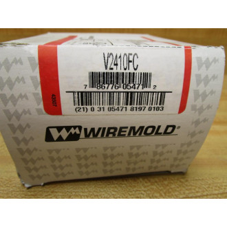 Wiremold V2410FC Raceway Entrance Fitting Ivory