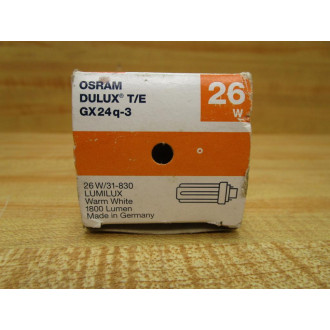 Osram GX24q-3 Delux TE 26W Warm White Bulb GX24q3