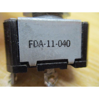 Cutler Hammer FDA-11-040 Toggle Switch FDA11040 - Used