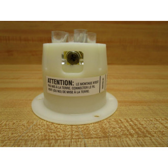 Hubbell HBL2415 20A Flanged Twist-Lock Inlet