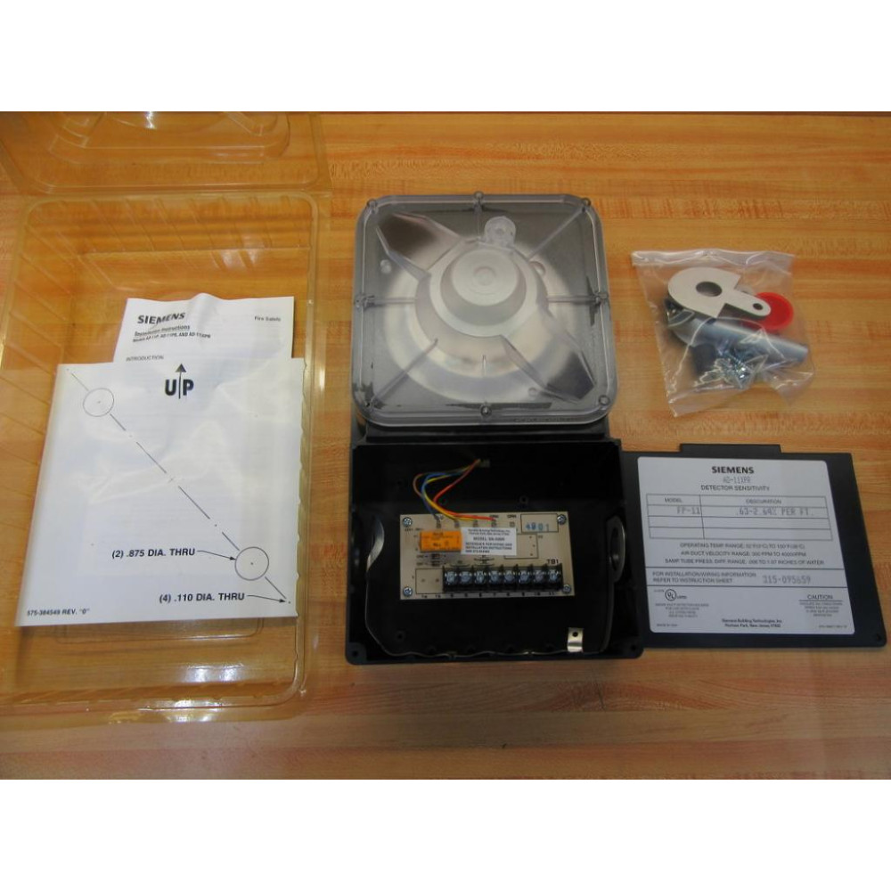 Siemens Pyrotronics AD-11XPR Fire Safety Air Duct Housing 500-096062