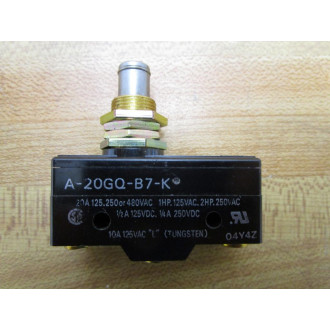 Omron A-20GQ-B7-K Snap Action Switch A20GQB7K - New No Box