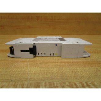 Eaton FAZ-C151-NA-DC 15A Circuit Breaker FAZC151NADC - Used