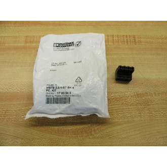 Phoenix Contact MSTB 2,54-ST BK 6 Kit 1703243 (Pack of 6)