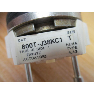 Allen Bradley 800T-J38KC1 Keyed Selector Switch - New No Box