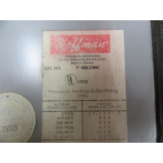 Hoffman F-66LE9AC Wireway F66LE9AC - New No Box