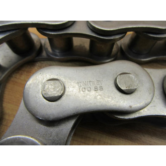 WhitneyJeffrey Chain 100-1 RIV Precision Roller Chain 1001RIV - New No Box