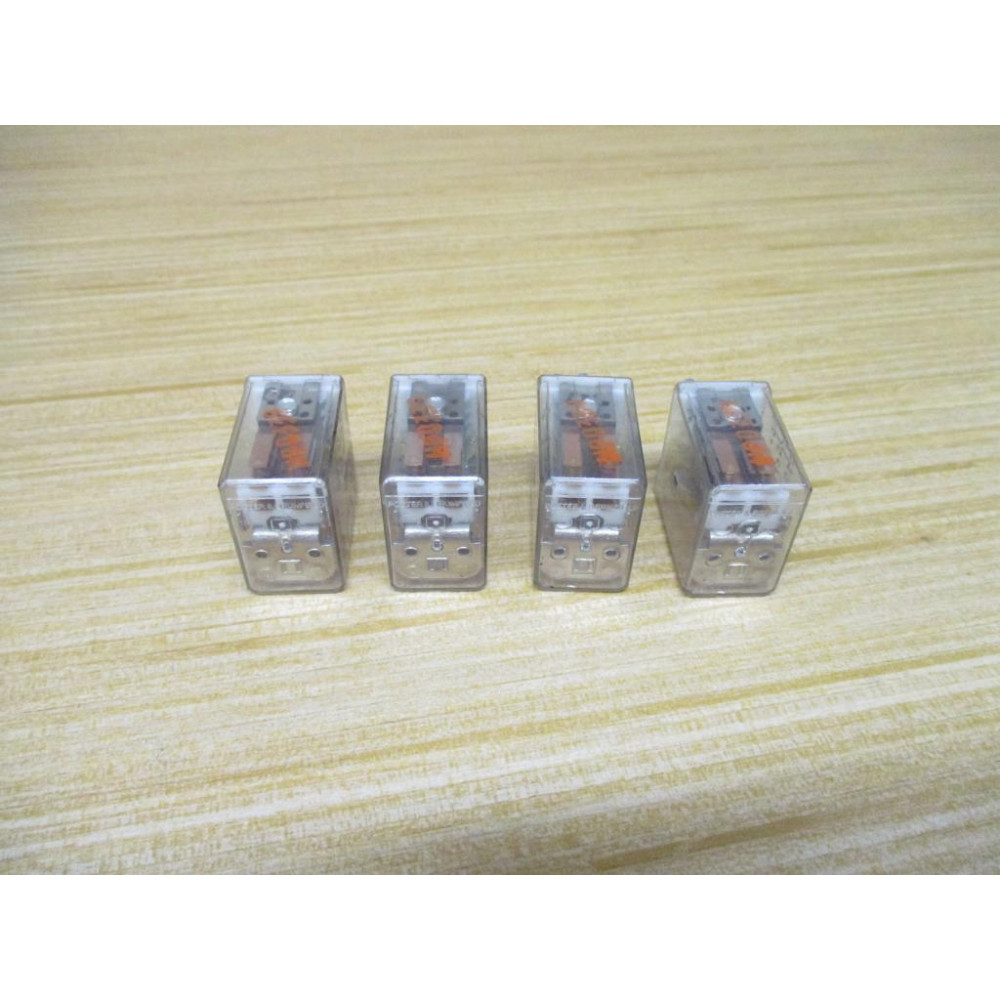 Potter & Brumfield R10-E1Y4-V700 24V DC Relay R10E1Y4V700 (Pack of 4) - Used