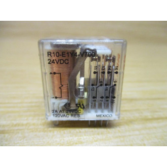 Potter & Brumfield R10-E1Y4-V700-24V DC AMF Relay R10-E1Y4-V700 - Used
