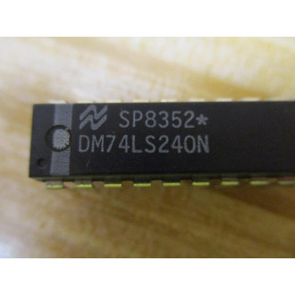 National Semiconductor DM74LS240N Integrated Circuit (Pack of 3) - New No Box
