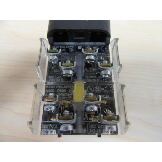 Allen Bradley 800T-FXQH24RG1 Red Button 800TFXQH24RG1 WO Contacts