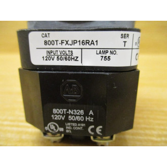 Allen Bradley 800T-FXJP16RA1 Red Button - New No Box