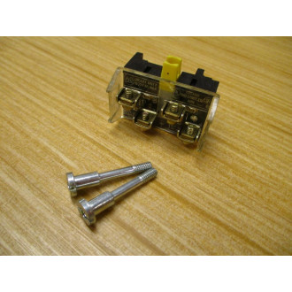 Allen Bradley 800T-XA Block 800TXA WHardware & Clip - New No Box