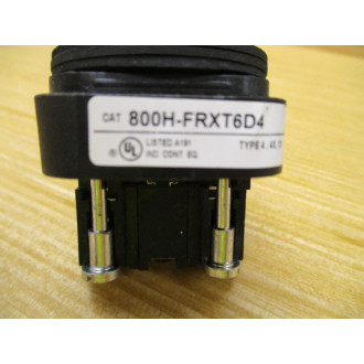Allen Bradley 800H-FRXT6D4 Push Button 800HFRXT6D4 Ser. F - New No Box