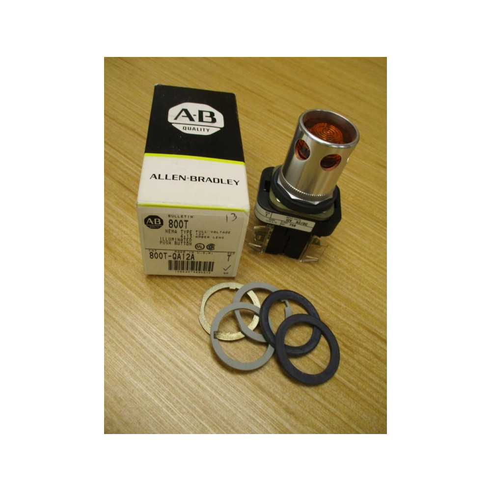 Allen Bradley 800T-QA12A Button 800TQA12A w800T-XA & 800T-Blank