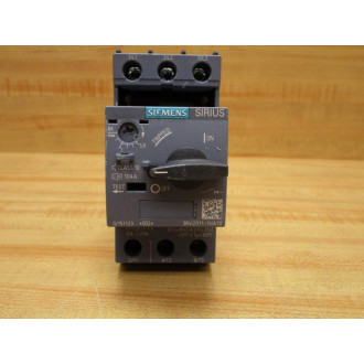 Siemens 3RV2011-1HA10 5.5-8A Circuit Breaker 3RV20111HA10 WO Cover - New No Box