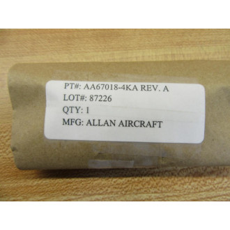 Allan Aircraft AA67018-4KA Elbow Tube AA670184KA