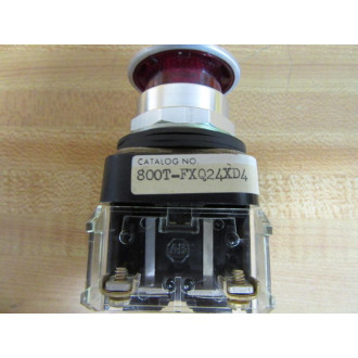 Allen Bradley 800T-FXQ24XD4 Button 800TFXQ24XD4 w800T-XD4 & 800T-Blank - New No Box