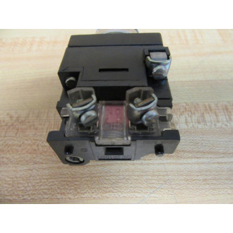 General Electric CR104PBL11E3S8 Push Button Switch Amber Button - Used