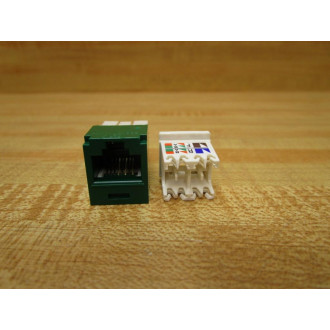 Panduit CJ688TGGR Mini-Com Module (Pack of 7)