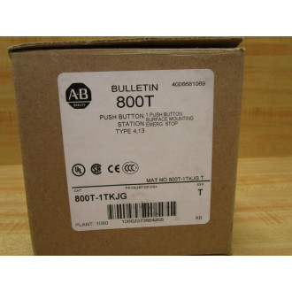 Allen Bradley 800T-1TKJG Push Button Station 800T1TKJG