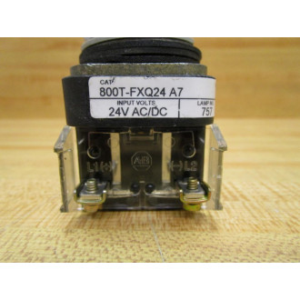 Allen Bradley 800T-FXQ24 A7 Button 800TFXQ24A7 Red Lens - New No Box